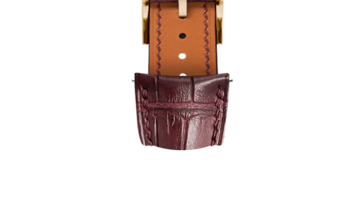 Matte Mahogany Alligator Signature (Curved) Strap - Image 9