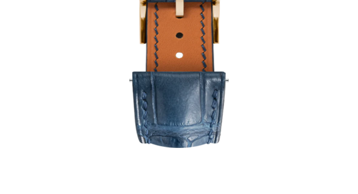 Matte Navy Alligator Signature Strap - Image 11