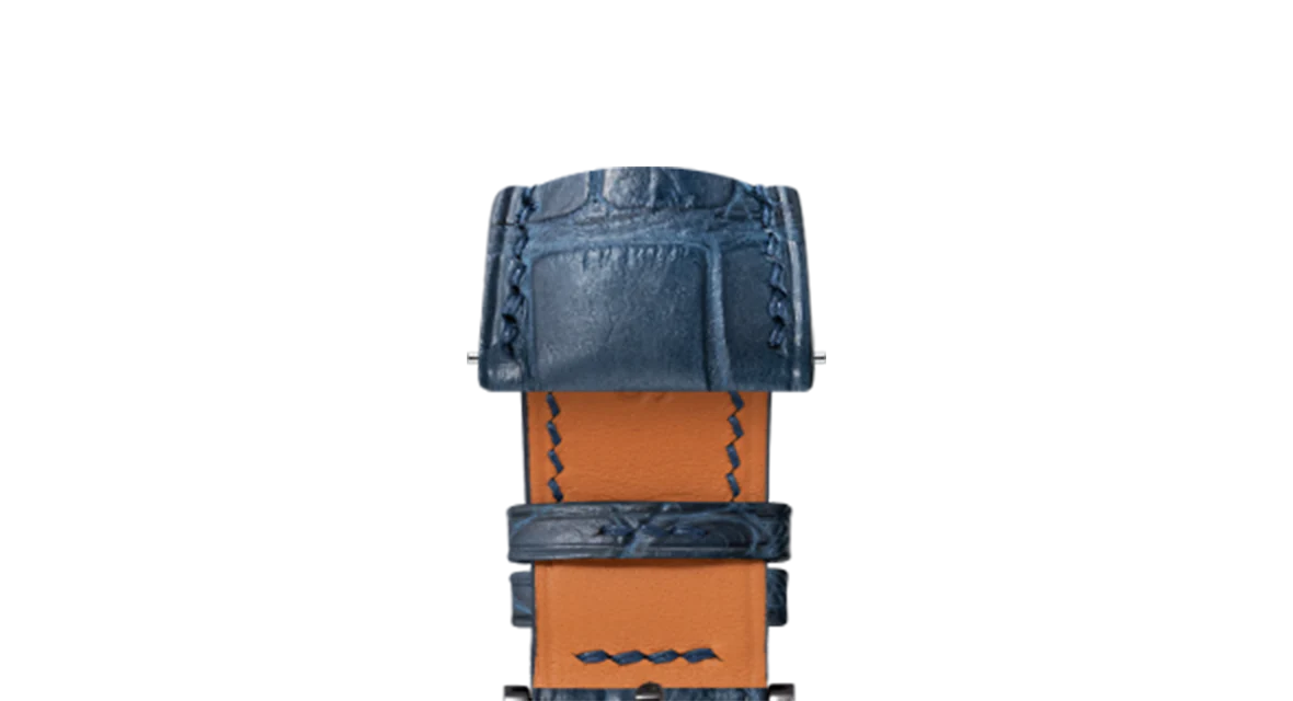Matte Navy Alligator Signature Strap - Image 12