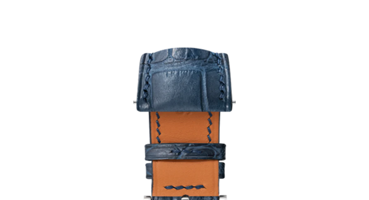 Matte Navy Alligator Signature Strap - Image 6