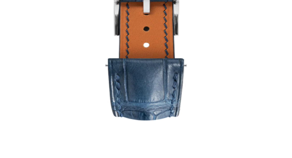 Matte Navy Alligator Signature Strap - Image 7