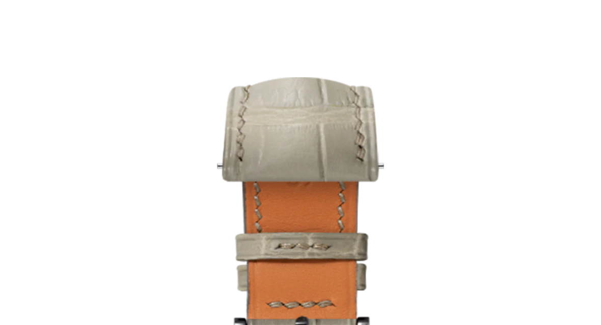 Matte Oatmeal Alligator Signature Strap - Image 10