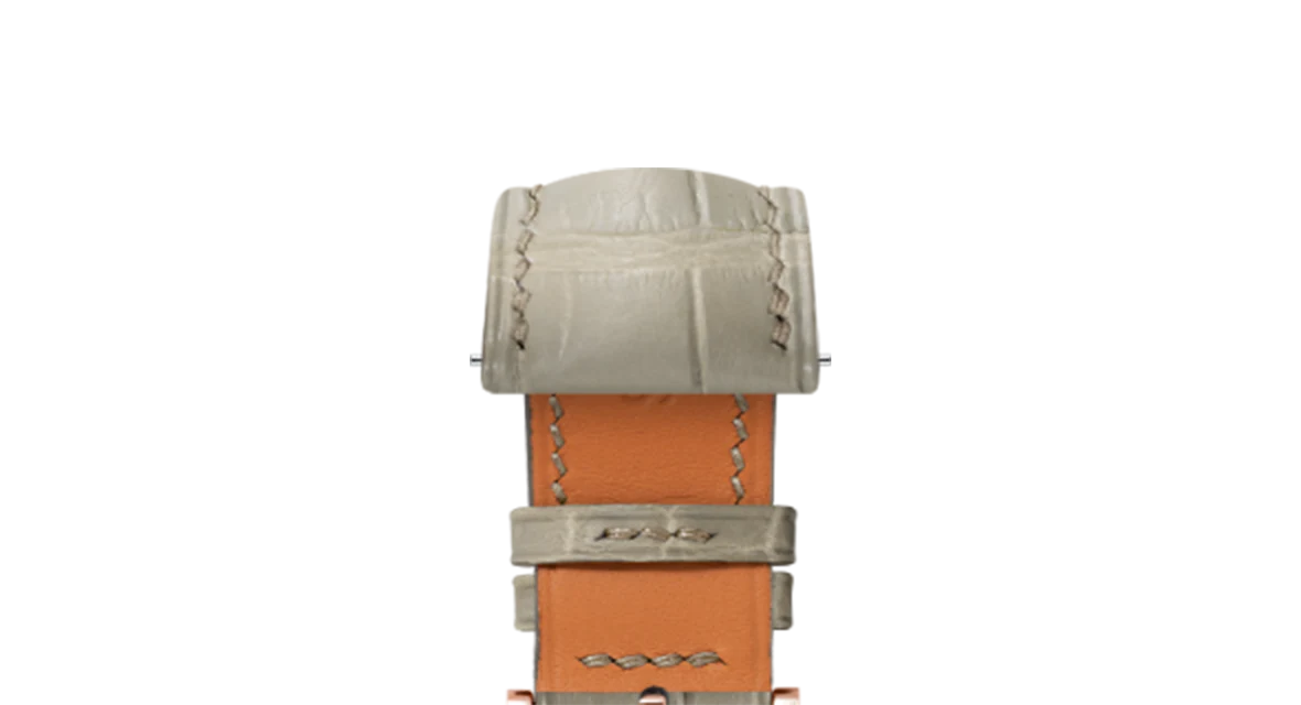 Matte Oatmeal Alligator Signature Strap - Image 6