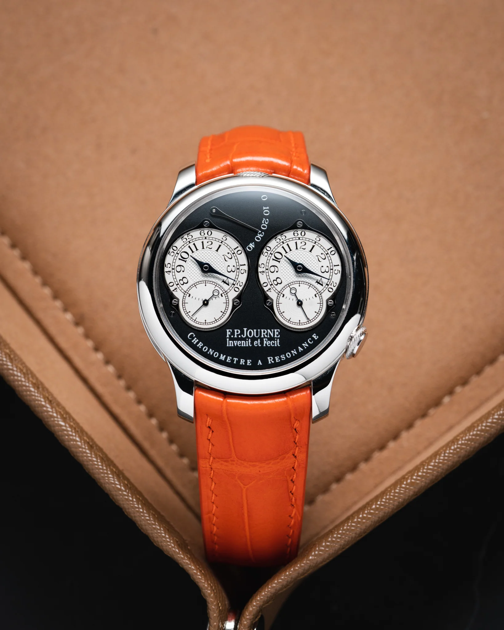 Overstock: Matte Orange Alligator Signature (Curved) Strap - Image 3