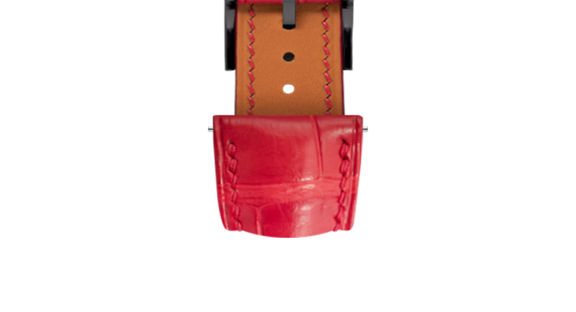 Matte Red Alligator Signature Strap - Image 13
