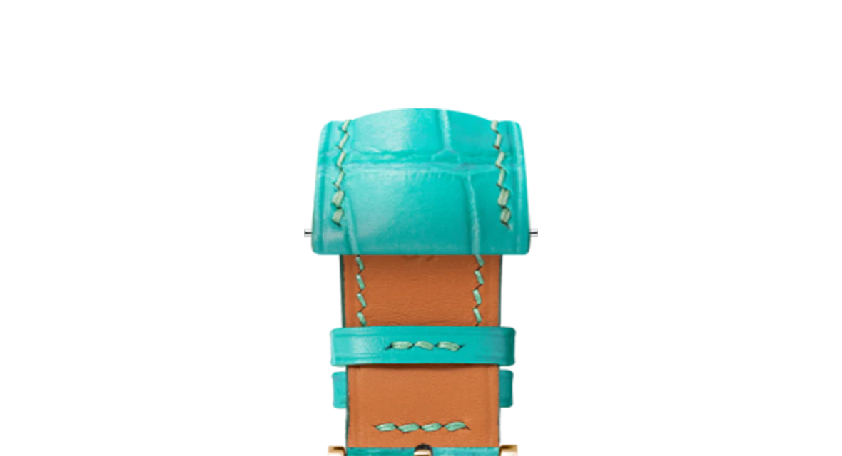 Overstock: Matte Turquoise Alligator Signature Strap - Image 11