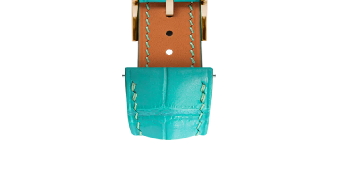 Overstock: Matte Turquoise Alligator Signature Strap - Image 12