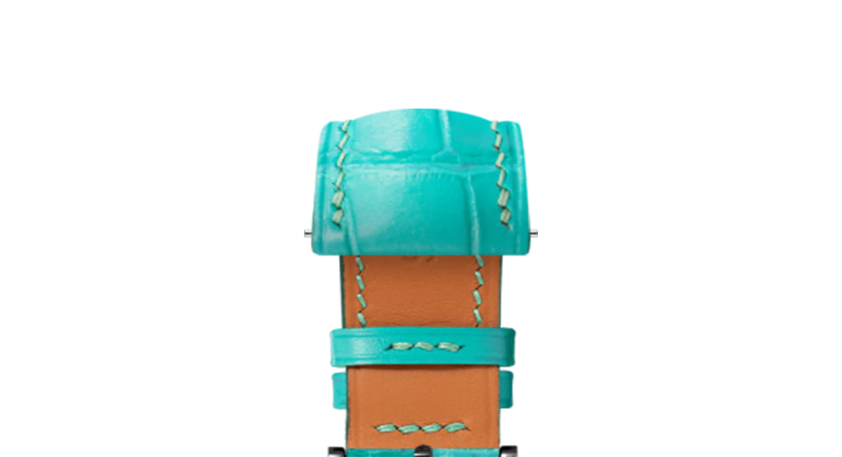 Overstock: Matte Turquoise Alligator Signature Strap - Image 13