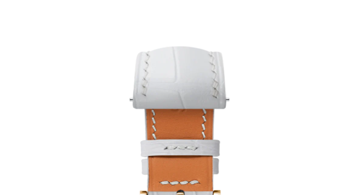 Matte White Alligator Signature Strap - Image 12