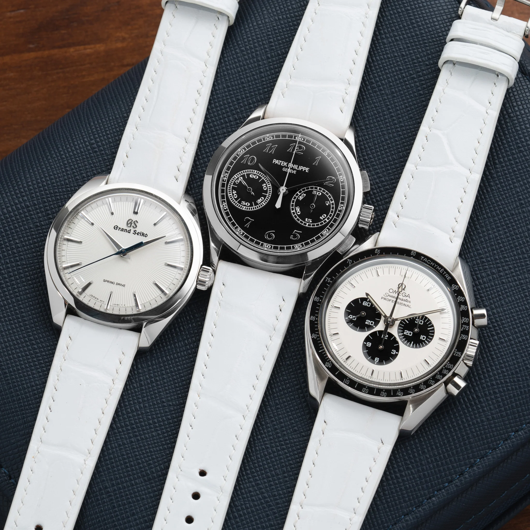 Matte White Alligator Signature Strap - Image 5