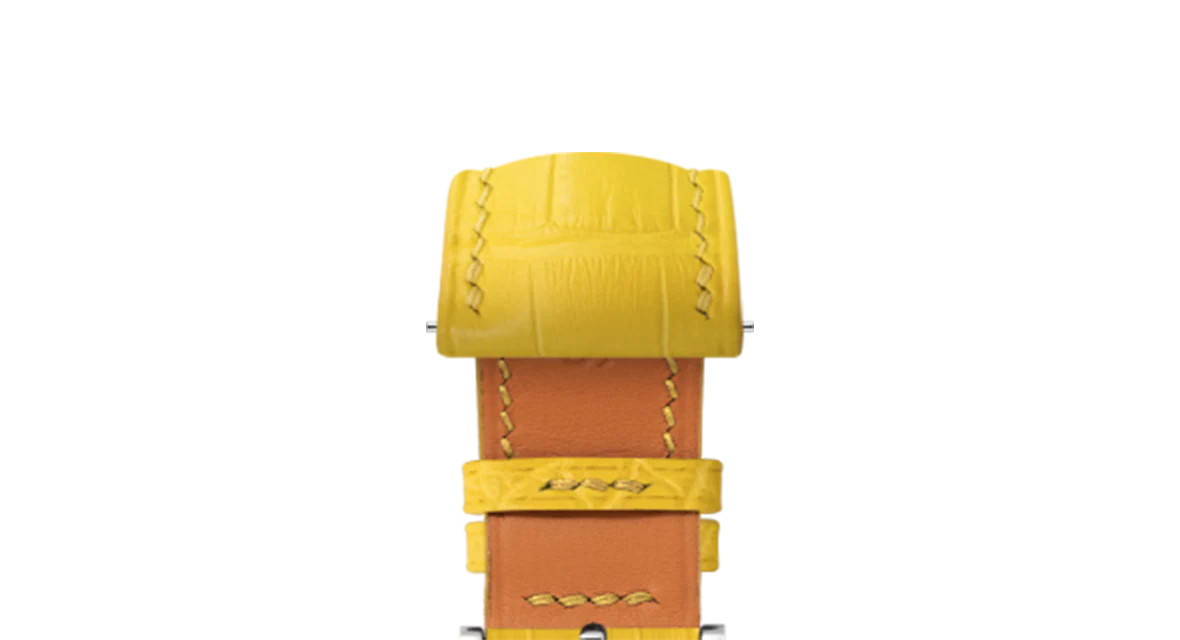 Overstock: Matte Yellow Alligator Signature Strap - Image 6