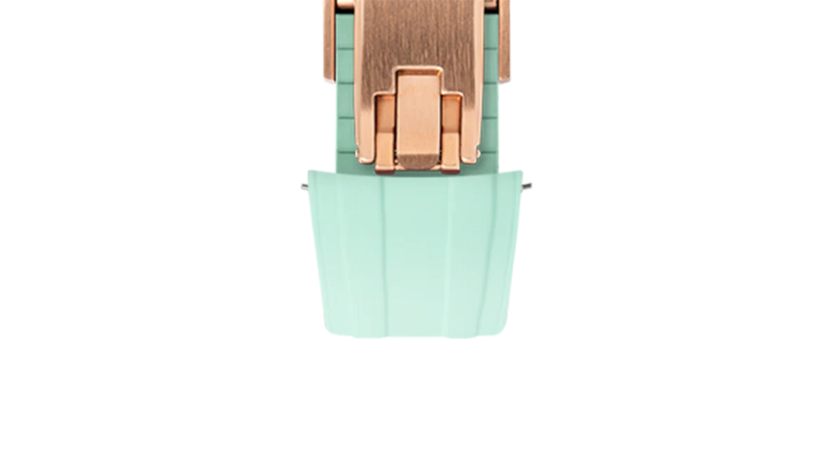 Overstock: Mint Green CTS Rubber Strap for Omega Speedmaster - Image 9