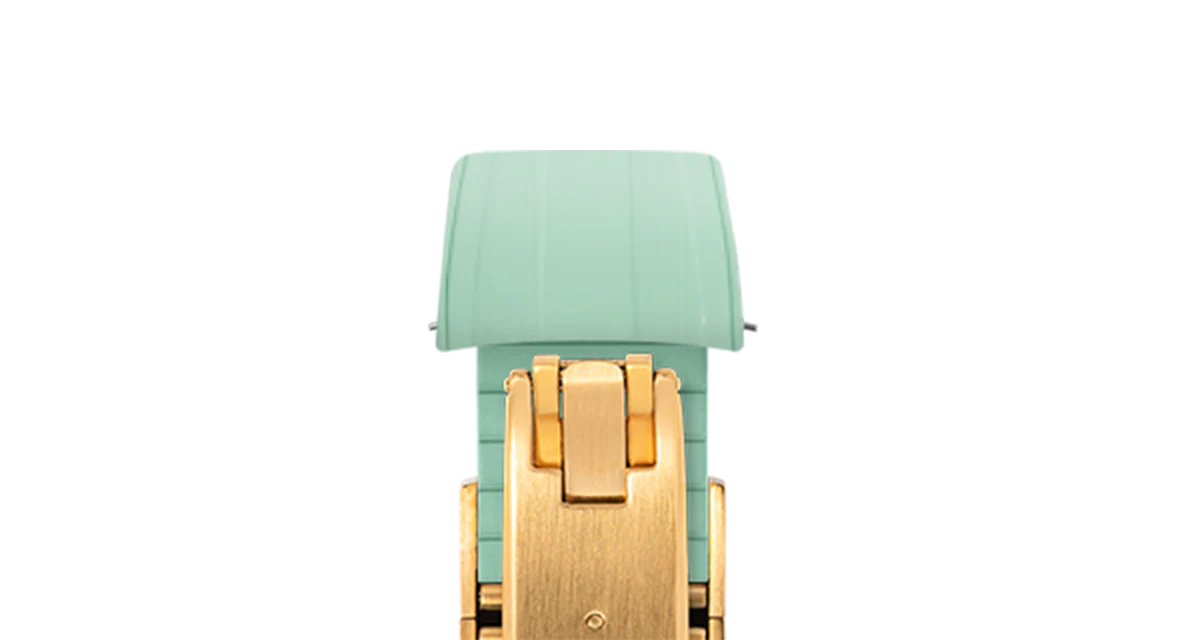 Mint Green CTS Rubber Strap for Rolex Submariner 41mm - Image 10