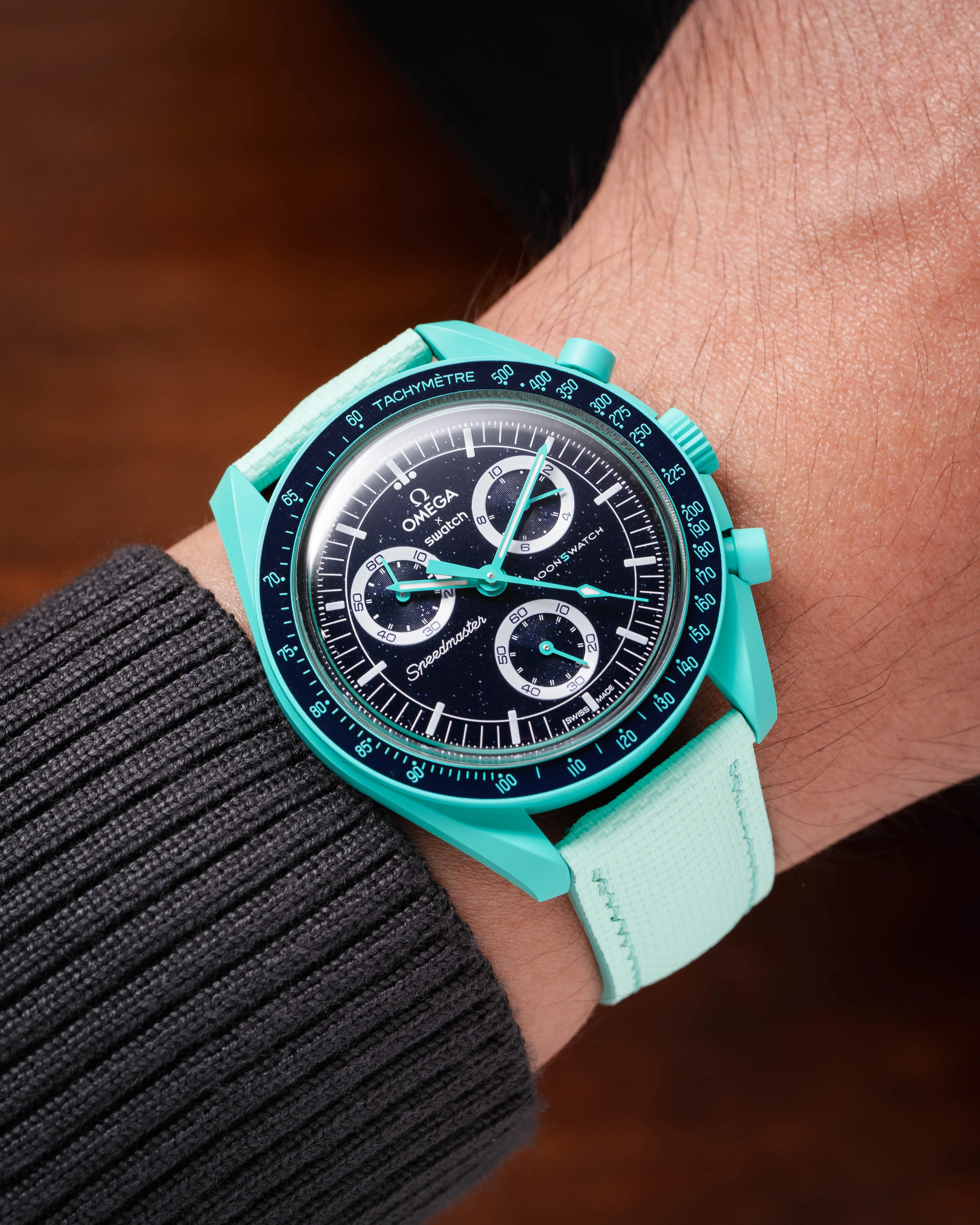 Mint Green Sailcloth Signature Strap