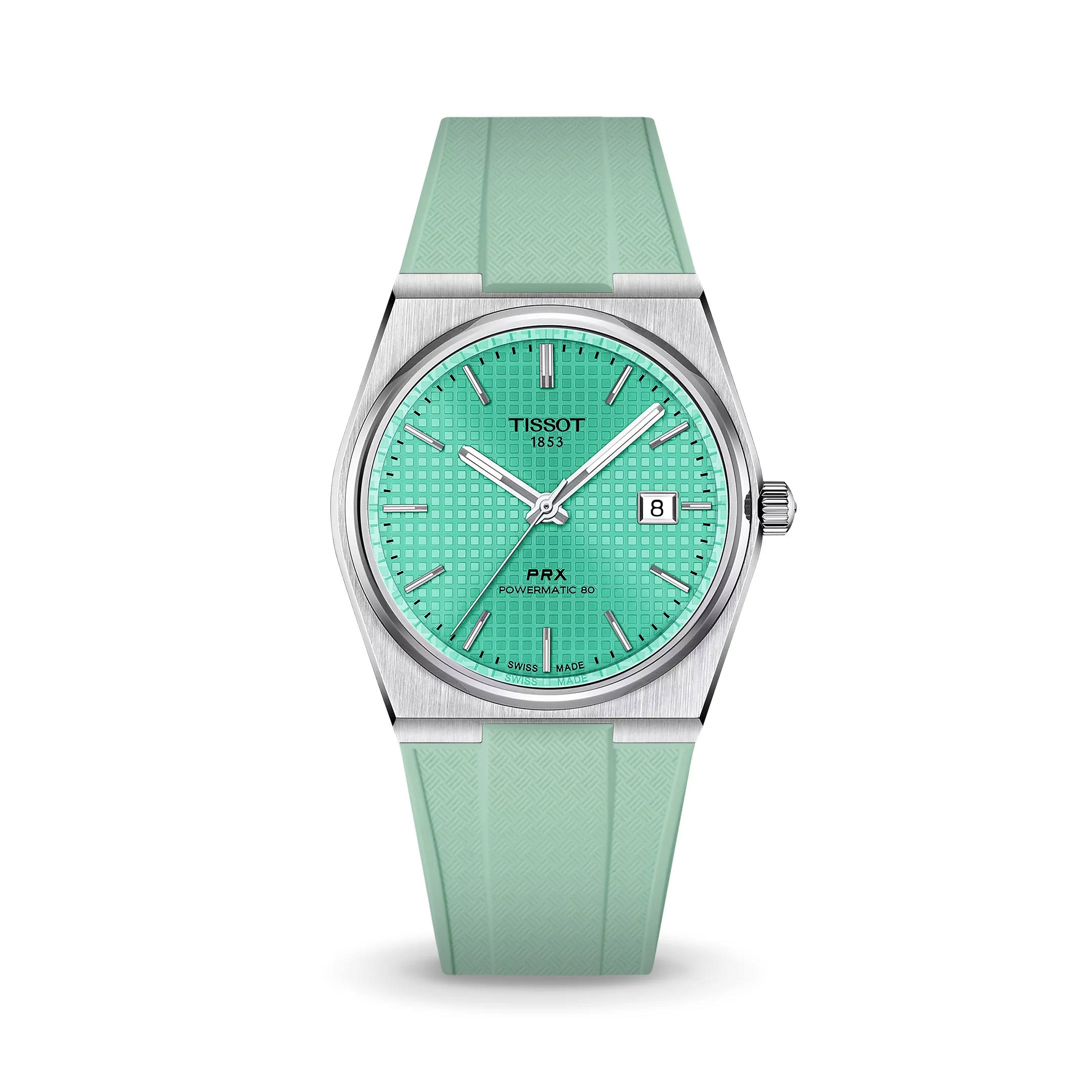 Mint Green CTS Rubber Strap for Tissot PRX