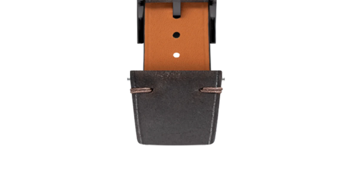 Mocha Crazy Horse Side-Stitch Strap - Image 10
