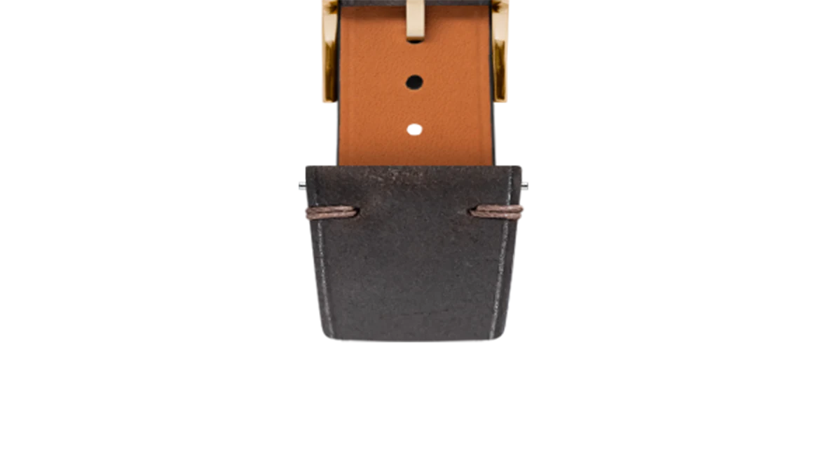 Mocha Crazy Horse Side-Stitch Strap - Image 8
