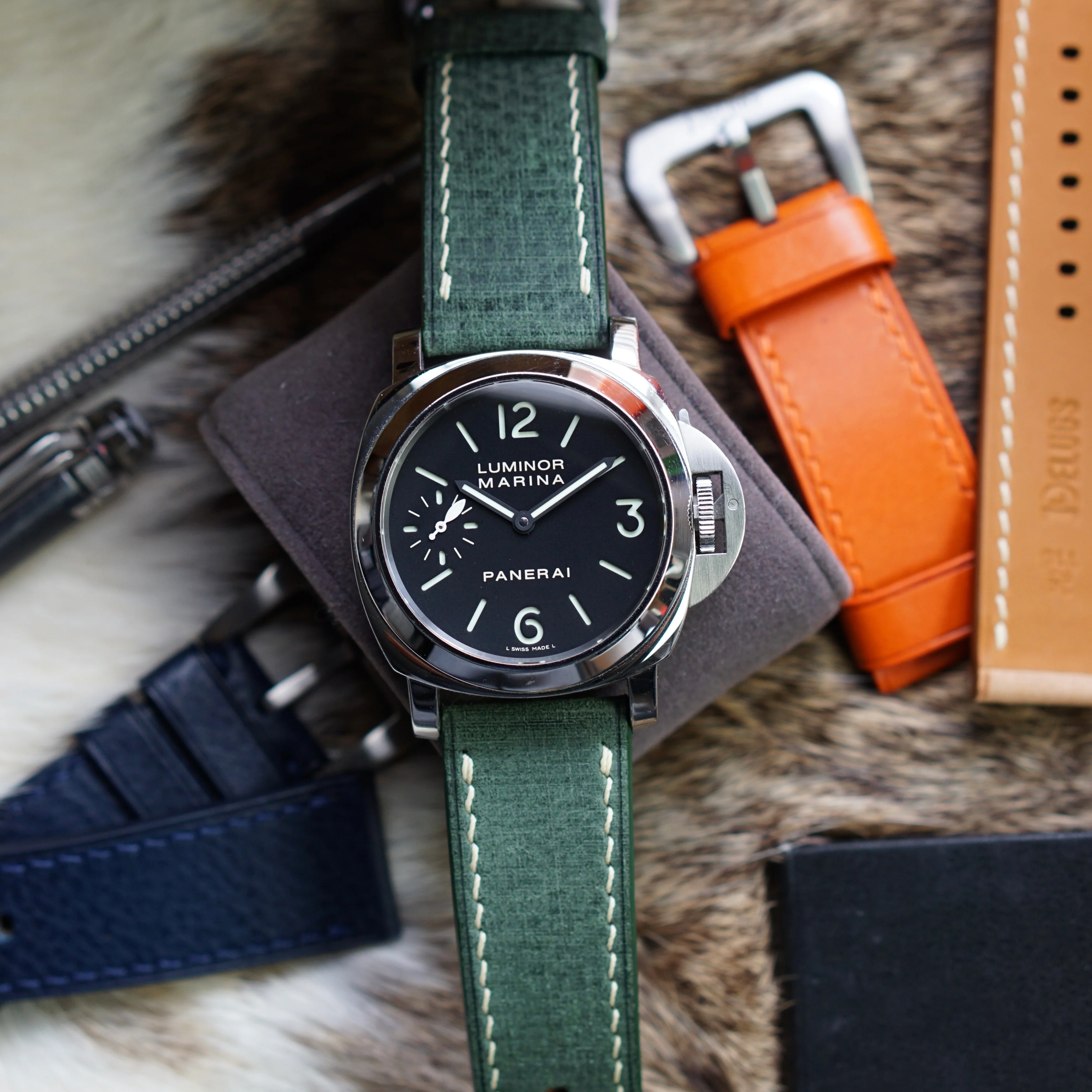 Moss Green Babele Chunky Strap - Image 3