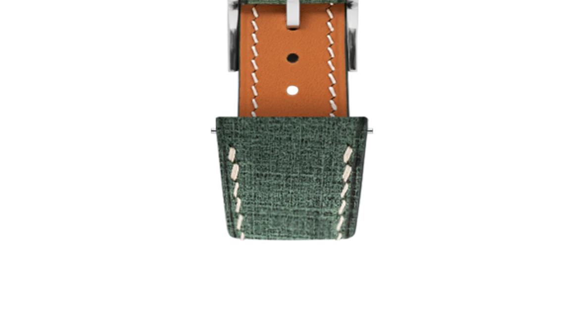 Moss Green Babele Slim Strap - Image 7