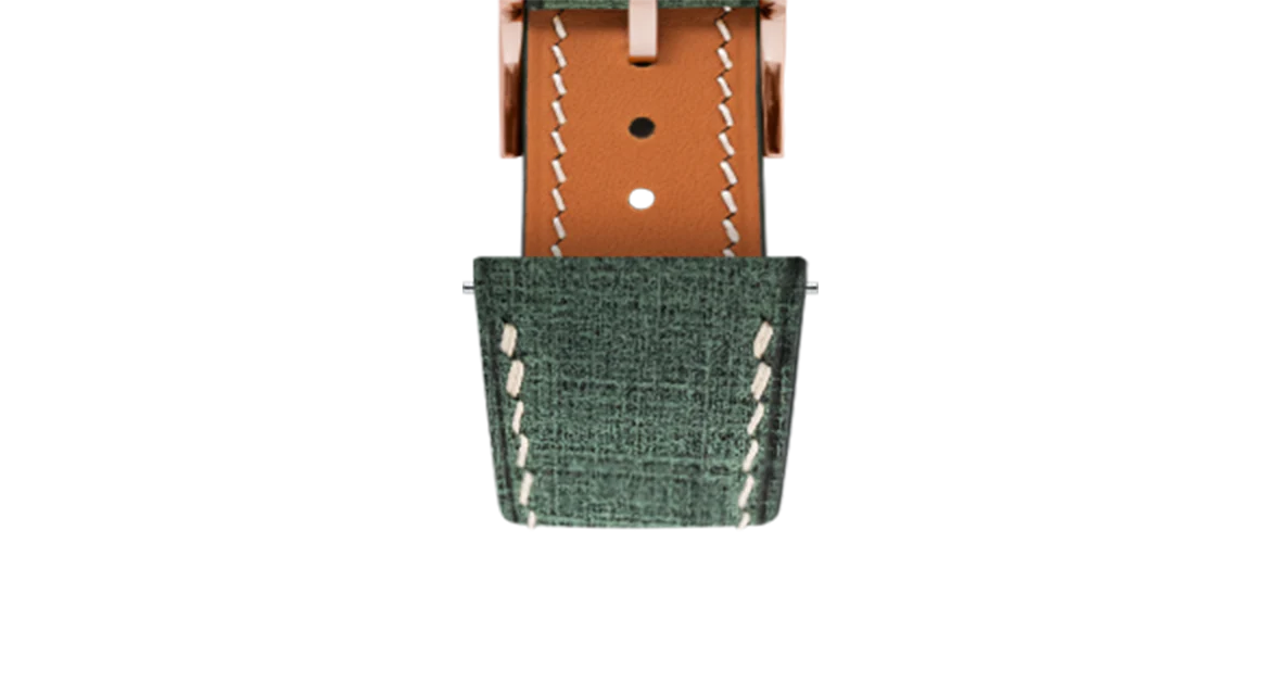 Moss Green Babele Slim Strap - Image 9
