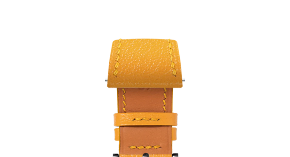 Mustard Chevre Slim Strap - Image 13