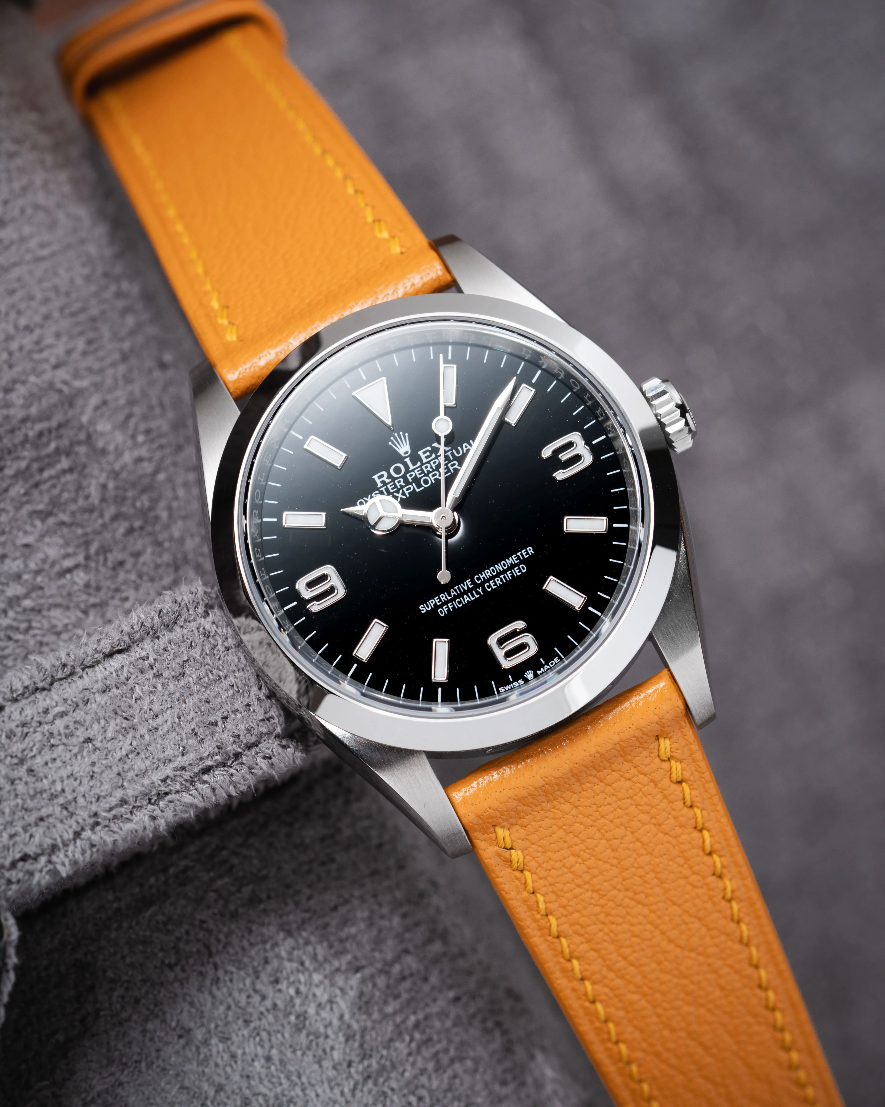 Mustard Chevre Slim Strap - Image 6