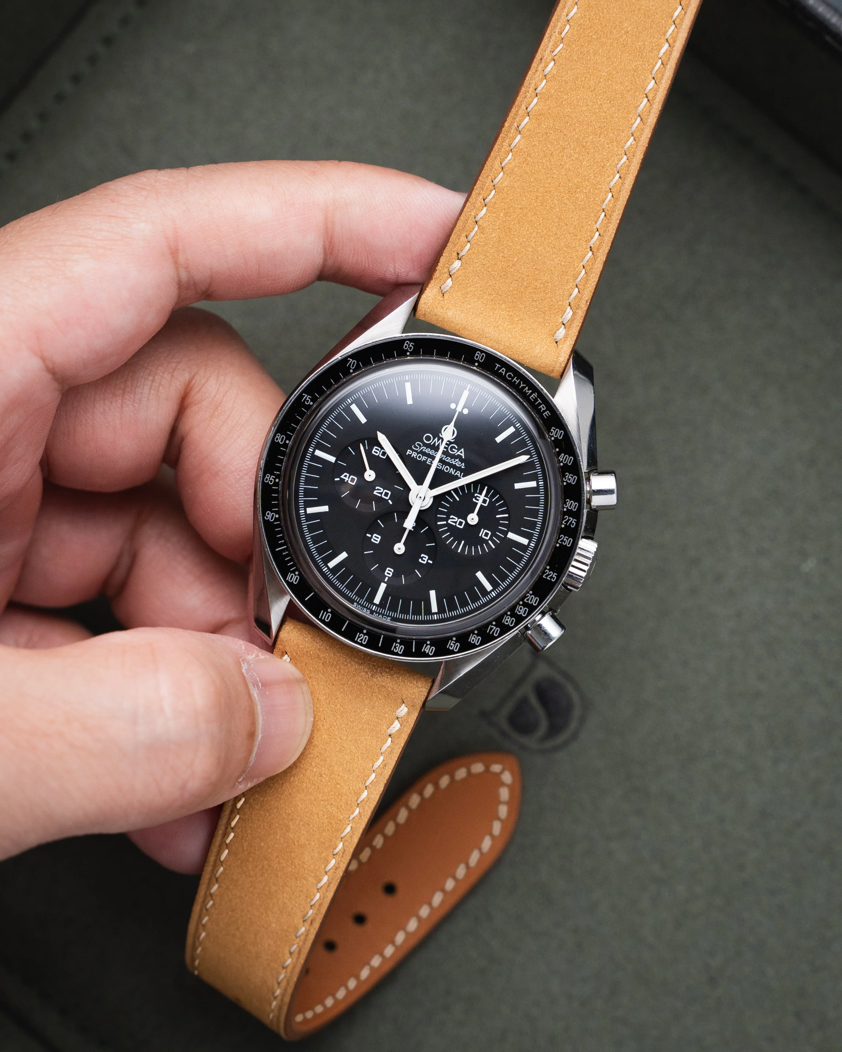 Natural Nubuck Slim Strap - Image 3