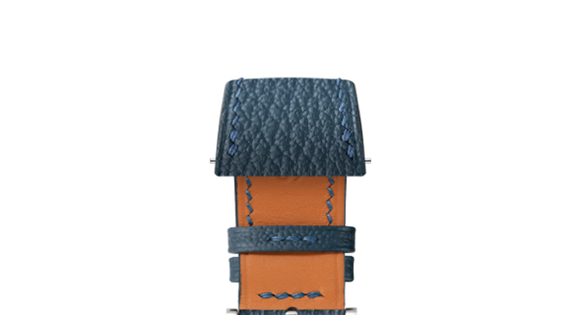 Navy Chevre Slim Strap - Image 12