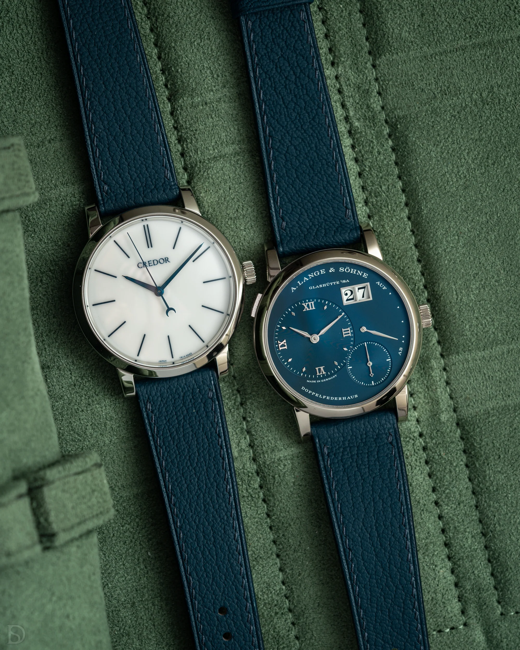 Navy Chevre Slim Strap - Image 5