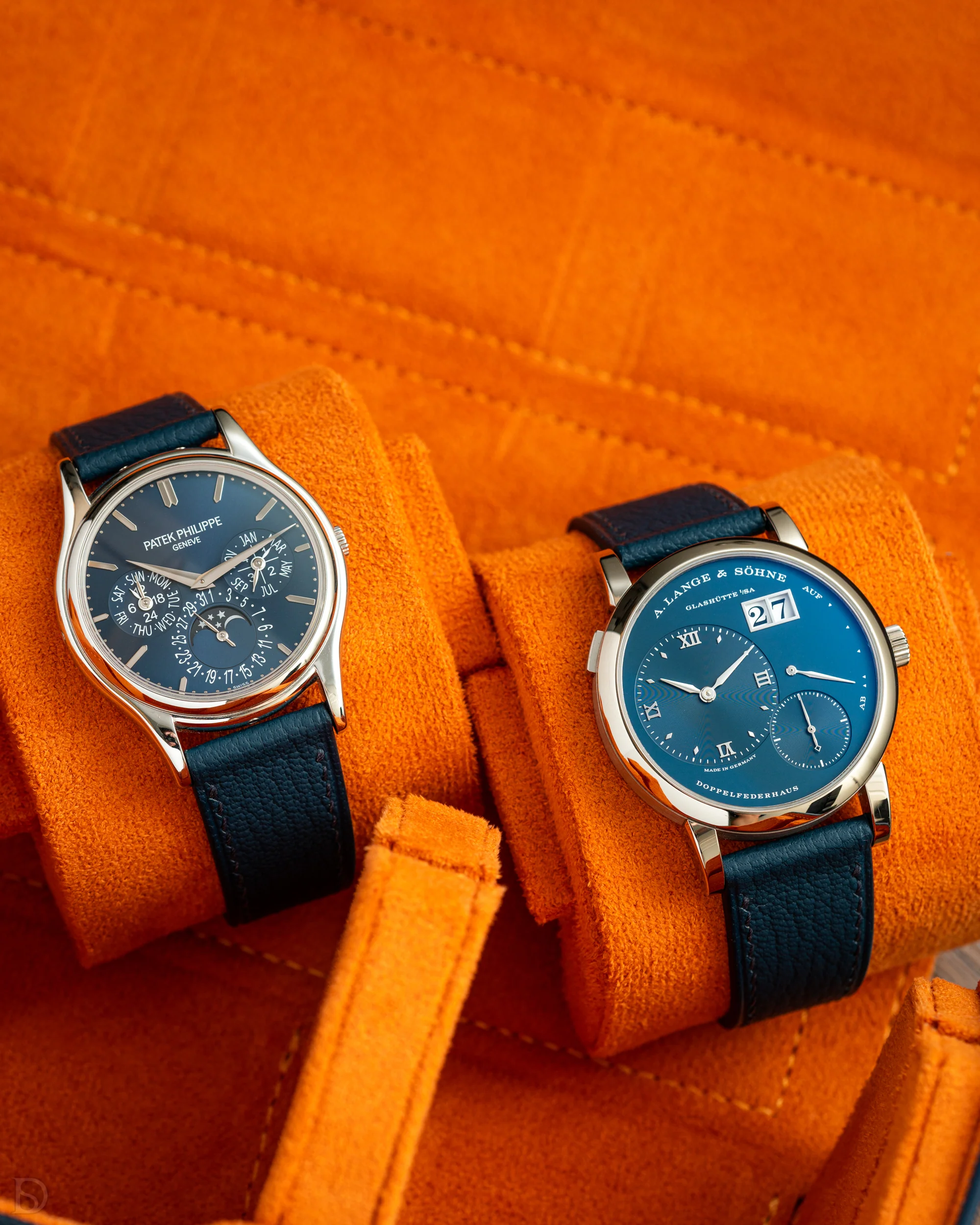 Navy Chevre Slim Strap - Image 9