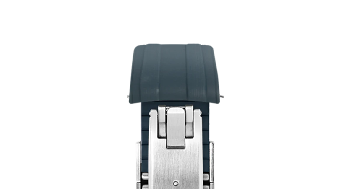 Overstock: Navy CTS Rubber Strap for Omega Speedmaster - Image 6