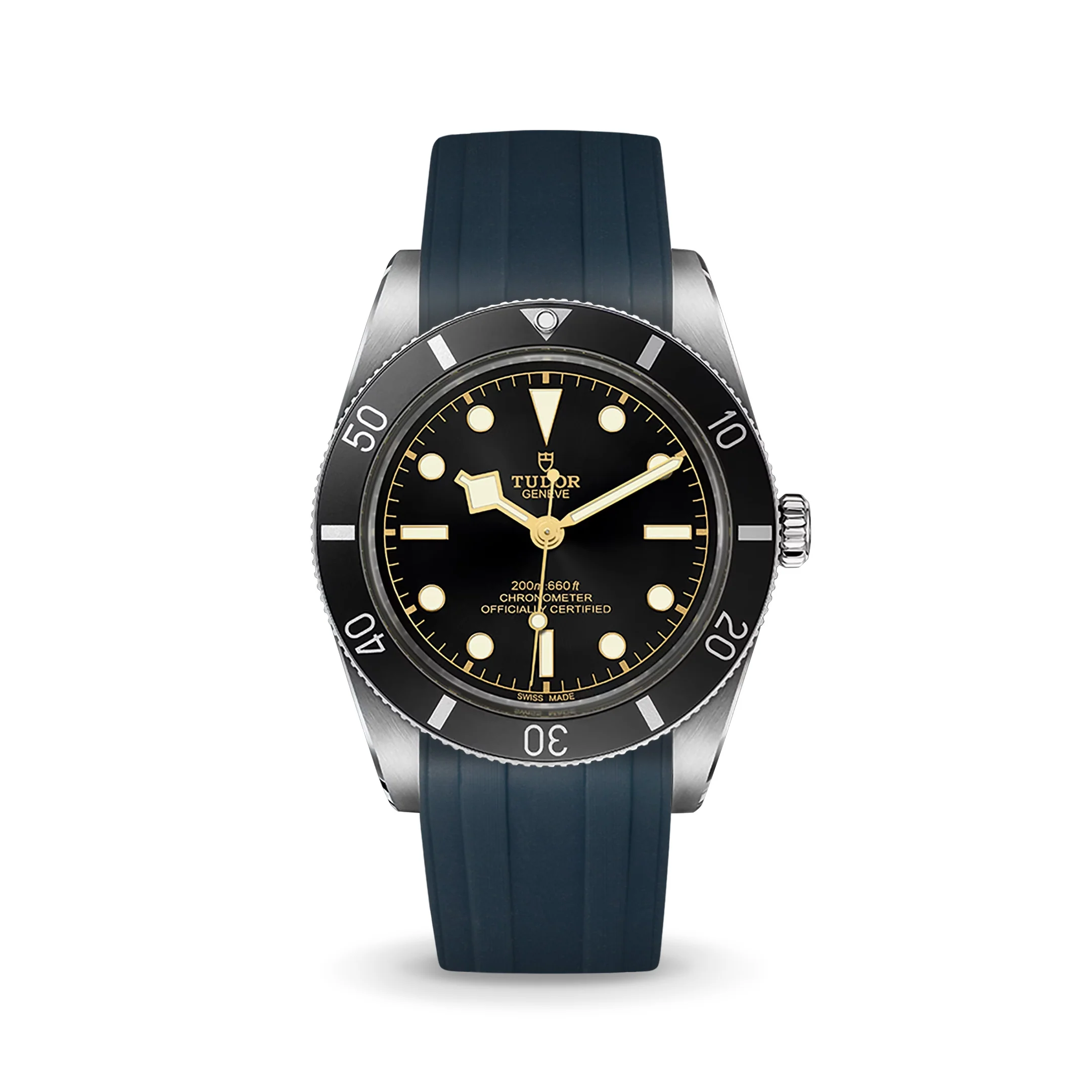 Navy CTS Rubber Strap for Tudor BB54