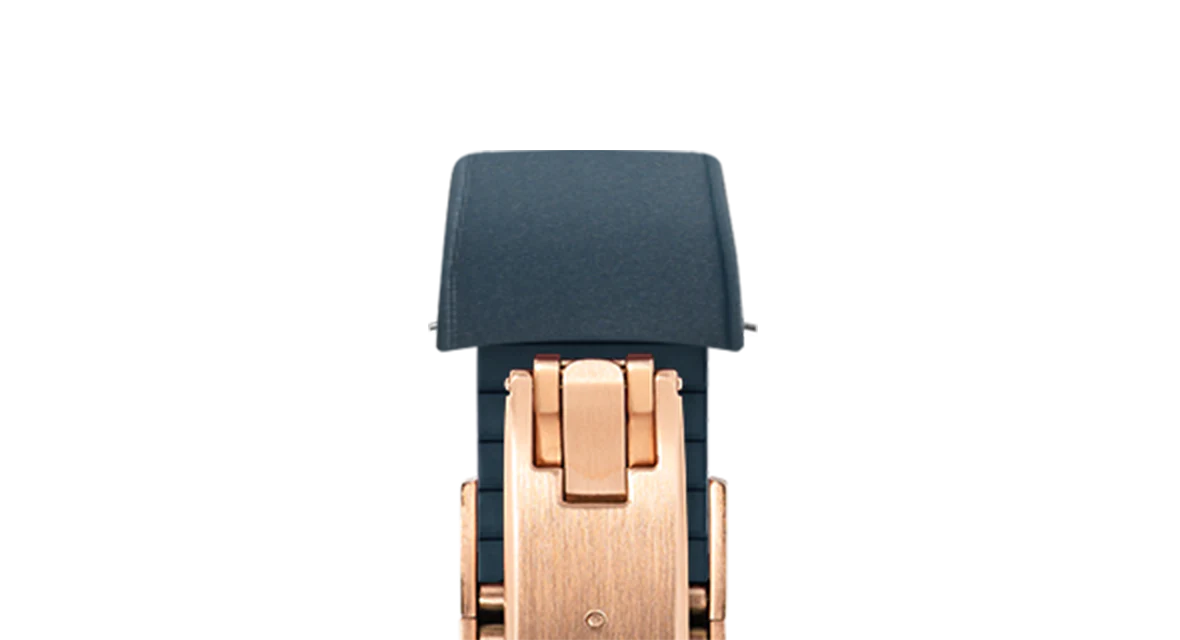 Navy Curved CTS Rubber Strap - Image 10