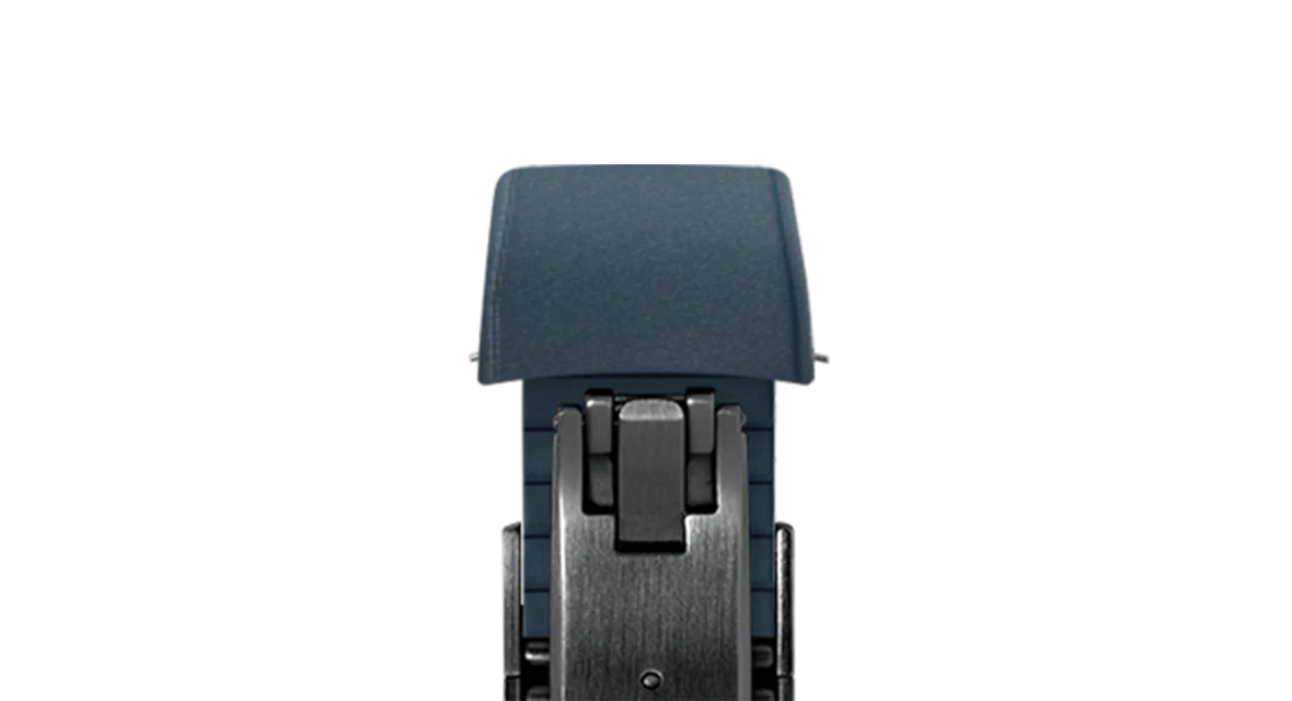Navy Curved CTS Rubber Strap - Image 14
