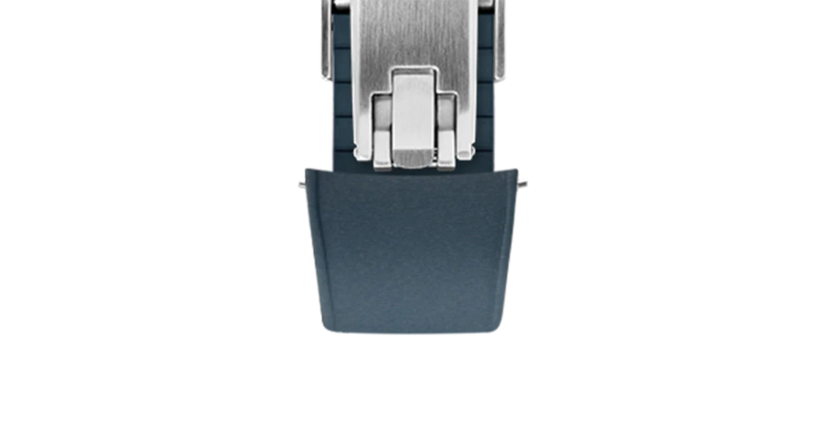 Navy Curved CTS Rubber Strap - Image 9