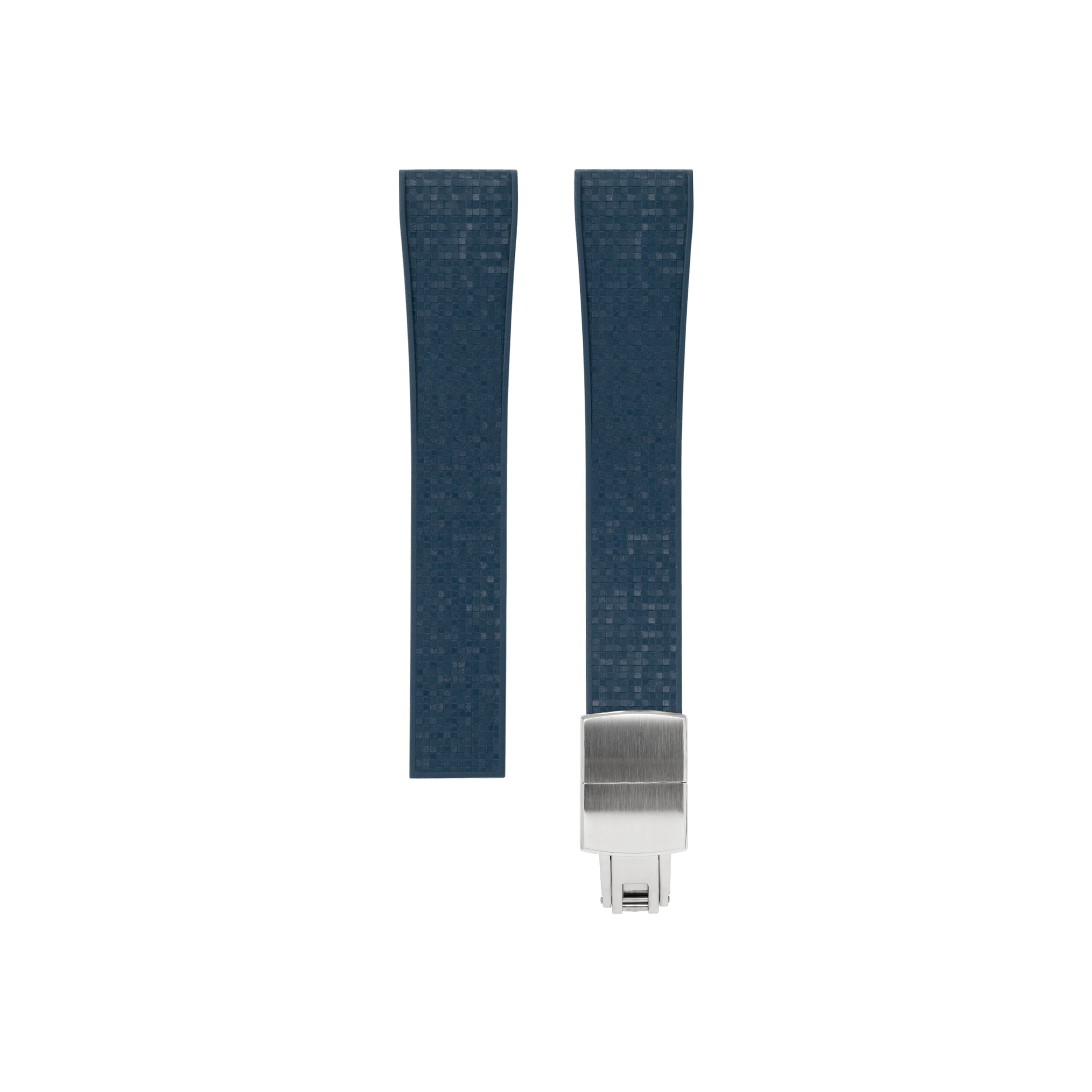 Navy Mosaic CTS Rubber Strap
