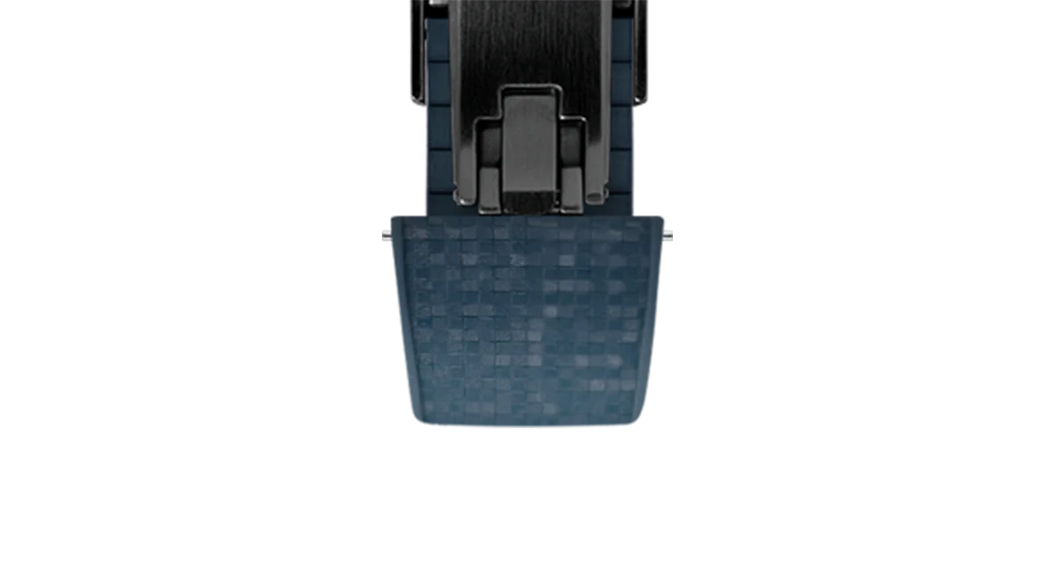 Navy Mosaic CTS Rubber Strap - Image 14