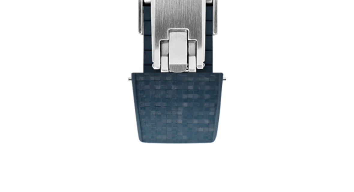 Navy Mosaic CTS Rubber Strap - Image 8