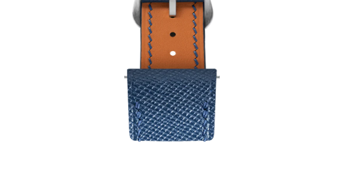 Navy Saffiano Strap for Cartier Santos-Dumont - Image 4