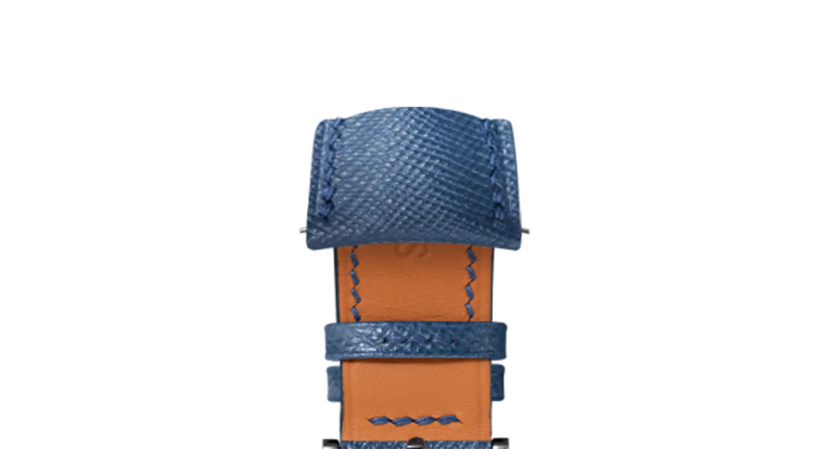 Navy Saffiano Signature (Curved) Strap - Image 9