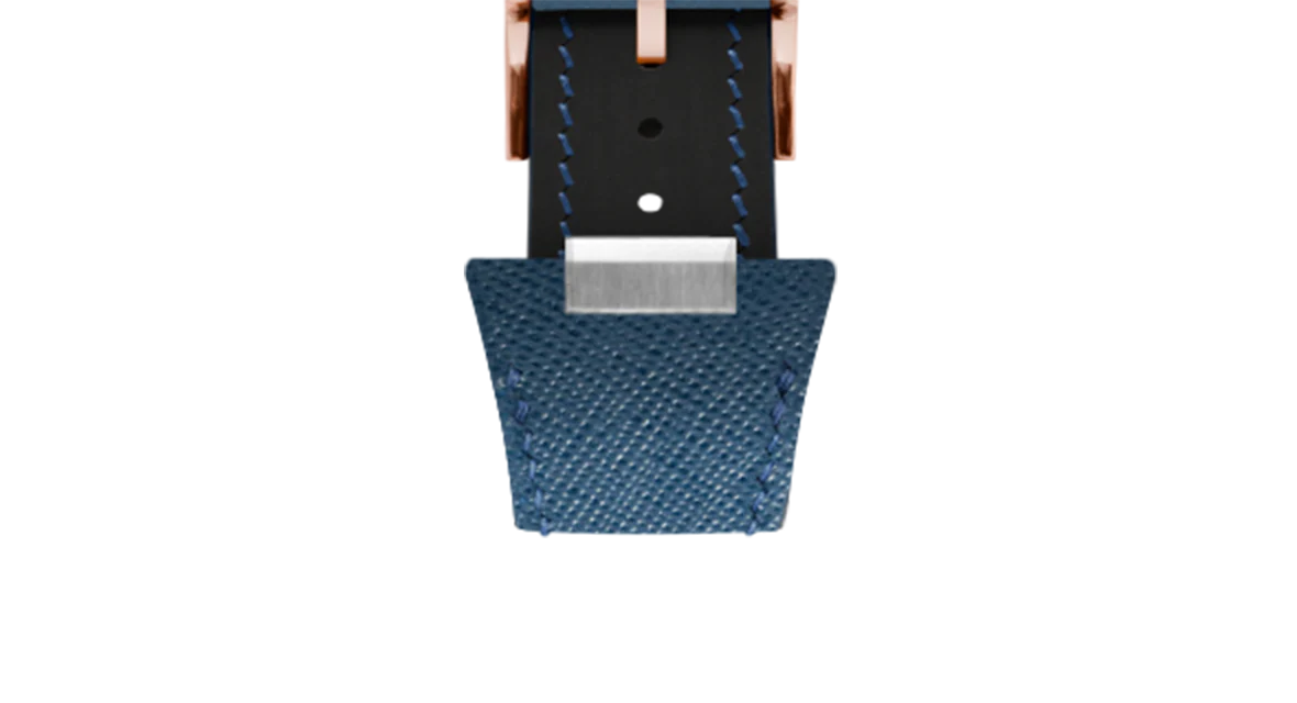 Navy Saffiano Strap for Tissot PRX - Image 10