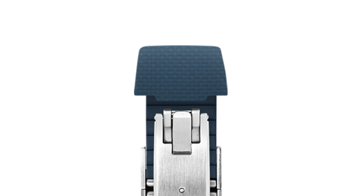 Navy Sailcloth CTS Rubber Strap for Atelier Wen Perception - Image 6