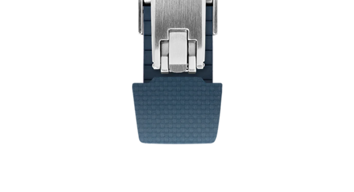 Navy Sailcloth CTS Rubber Strap for Atelier Wen Perception - Image 7