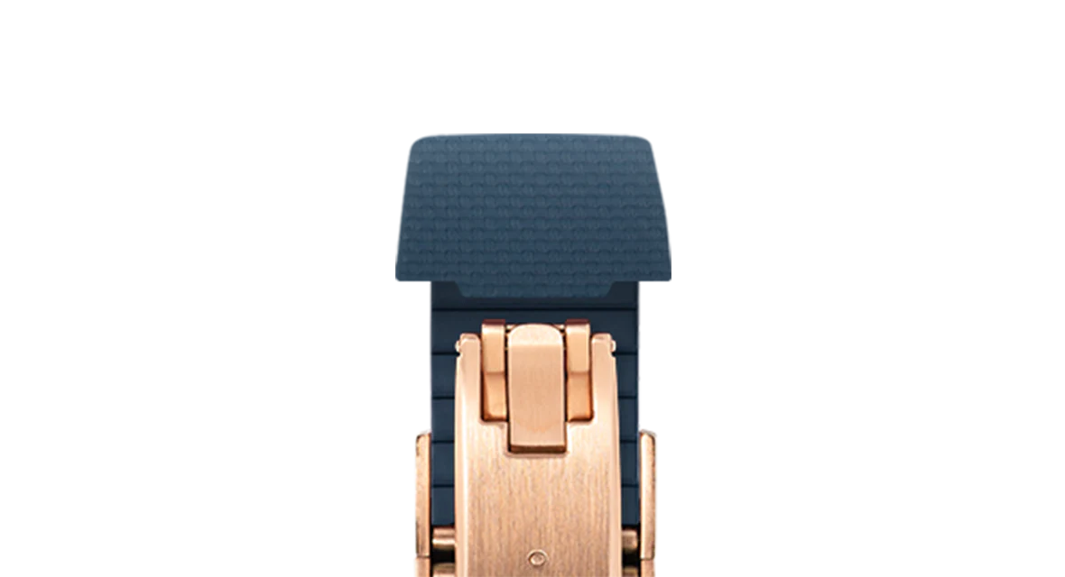 Navy Sailcloth CTS Rubber Strap for Atelier Wen Perception - Image 8