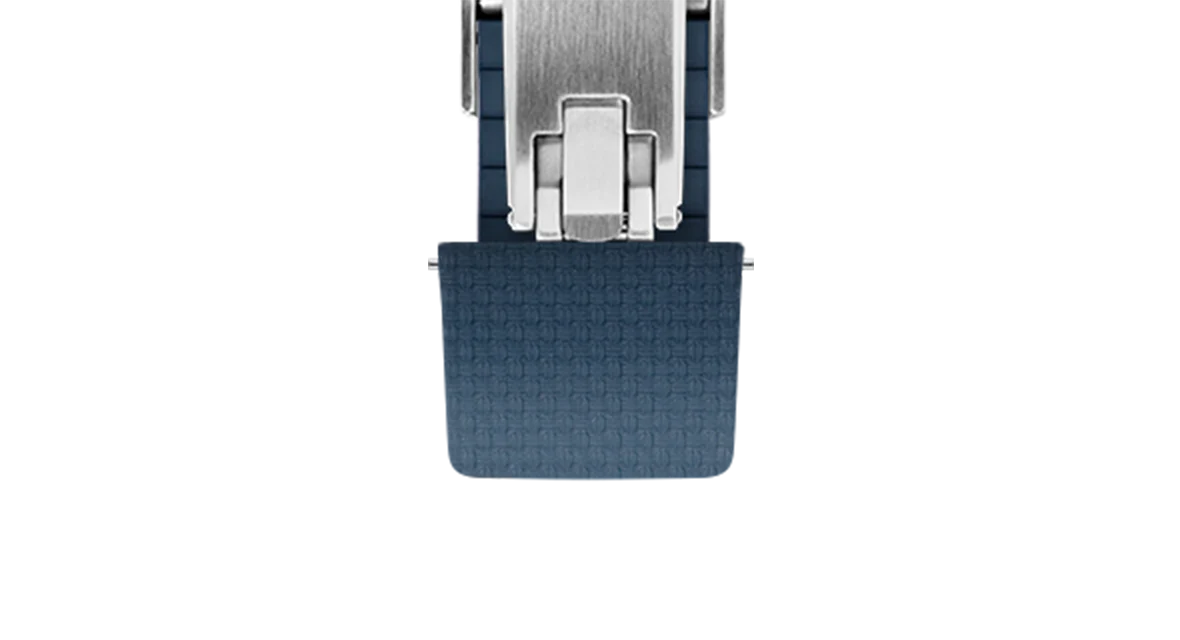 Navy Sailcloth CTS Rubber Strap for F.P. Journe Élégante - Image 8