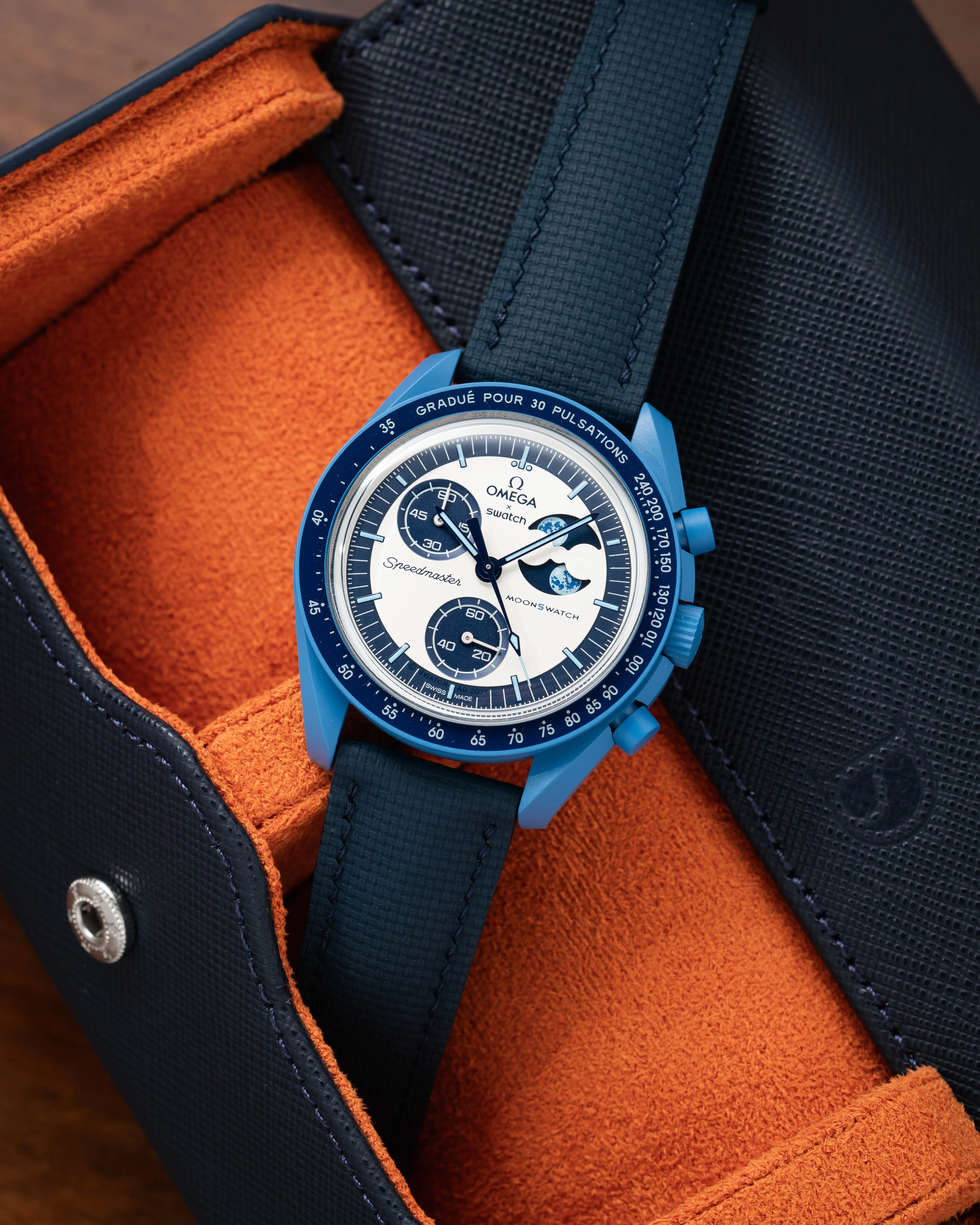 Navy Sailcloth Signature Strap - Image 5