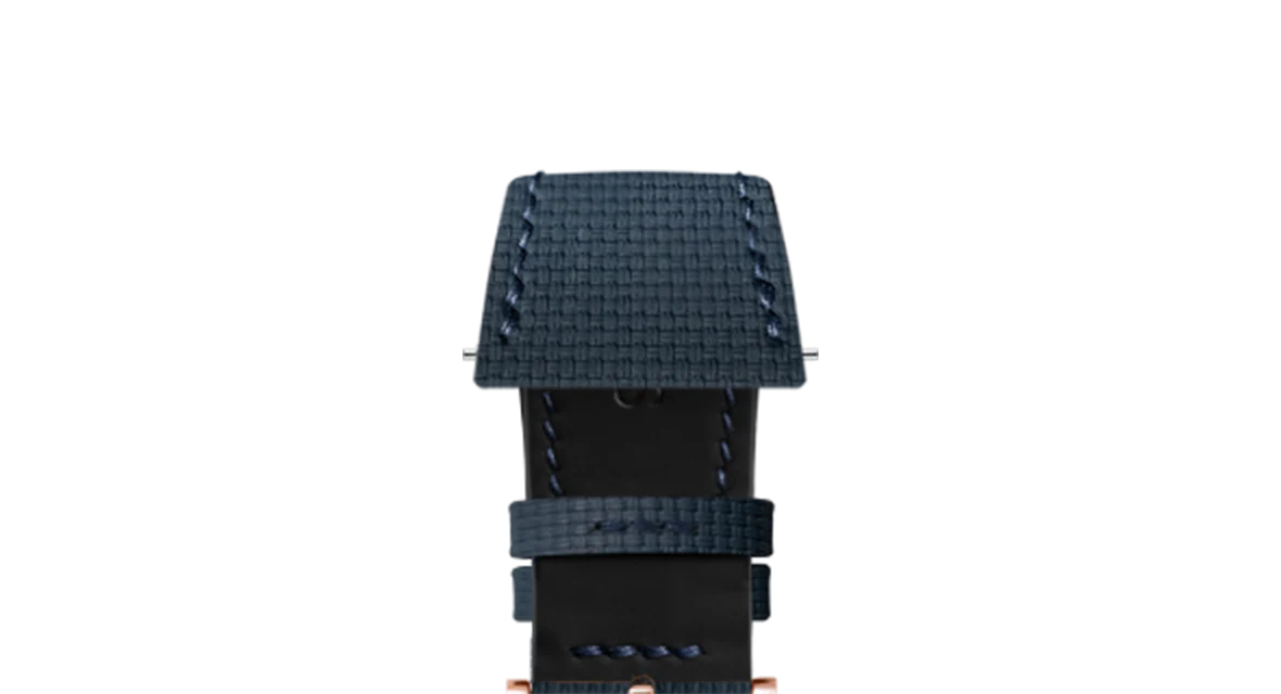 Navy Sailcloth Slim Strap for De Bethune - Image 9