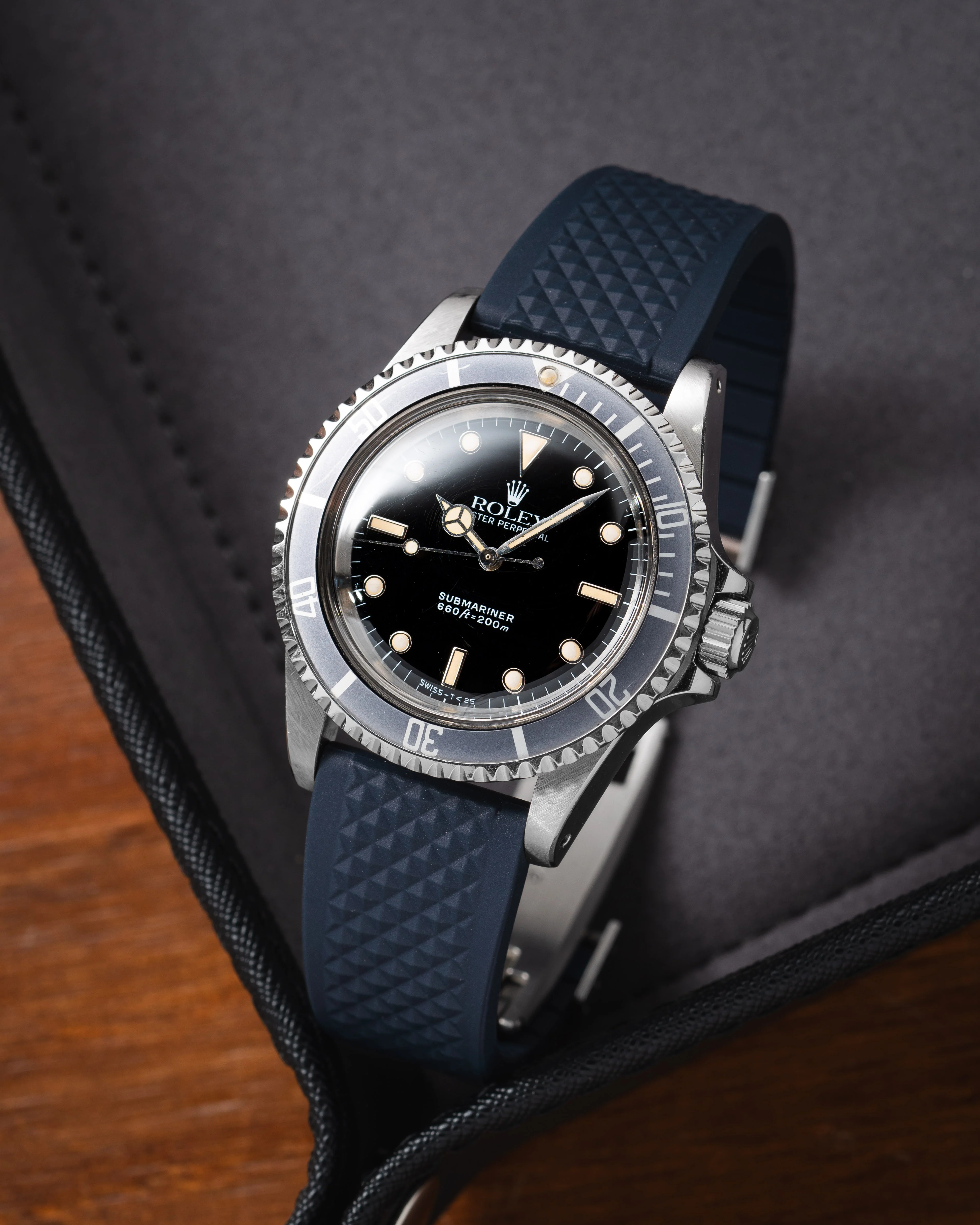 Navy Waffle CTS Rubber Strap - Image 8