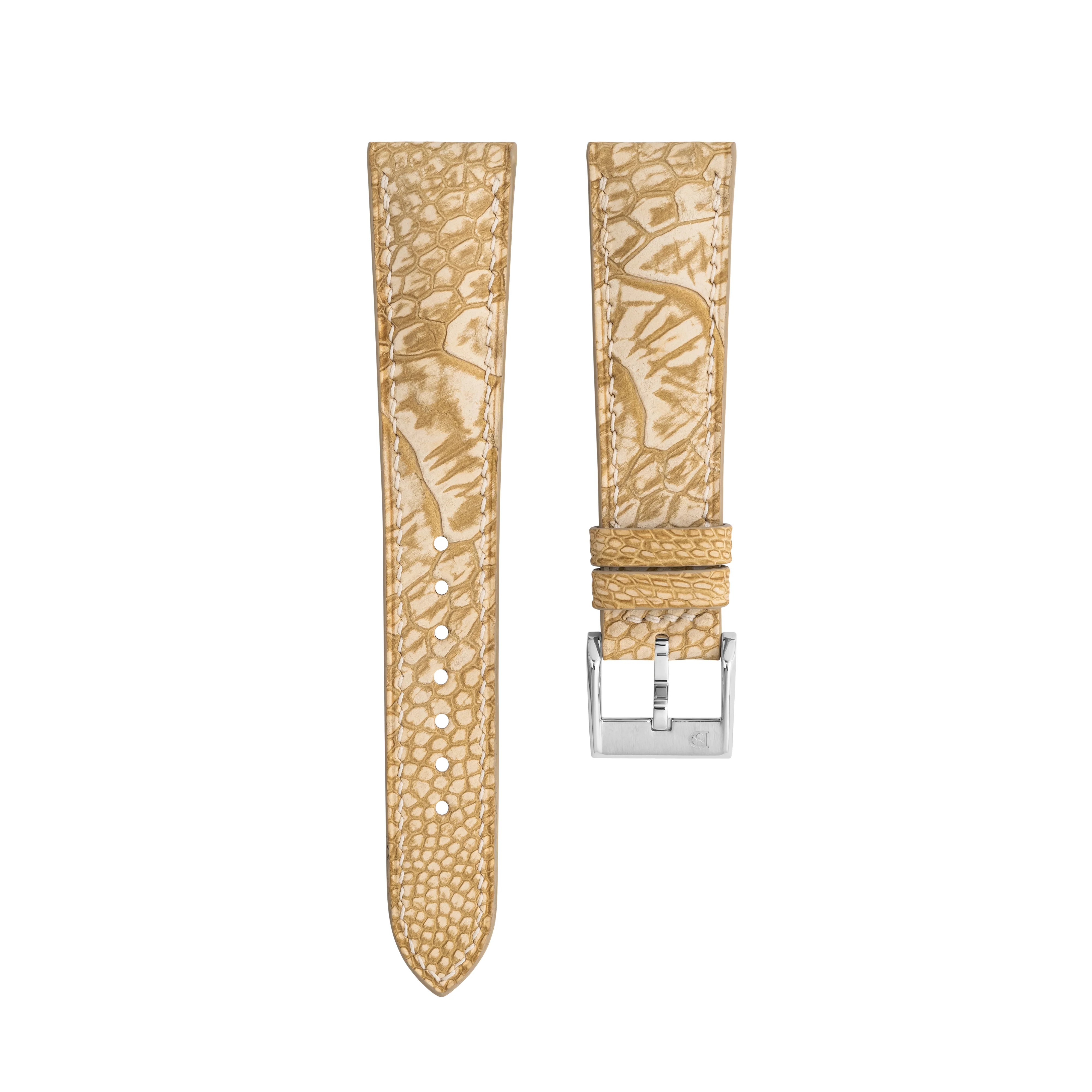 Overstock: Nubuck Oryx Ostrich Leg Signature Strap
