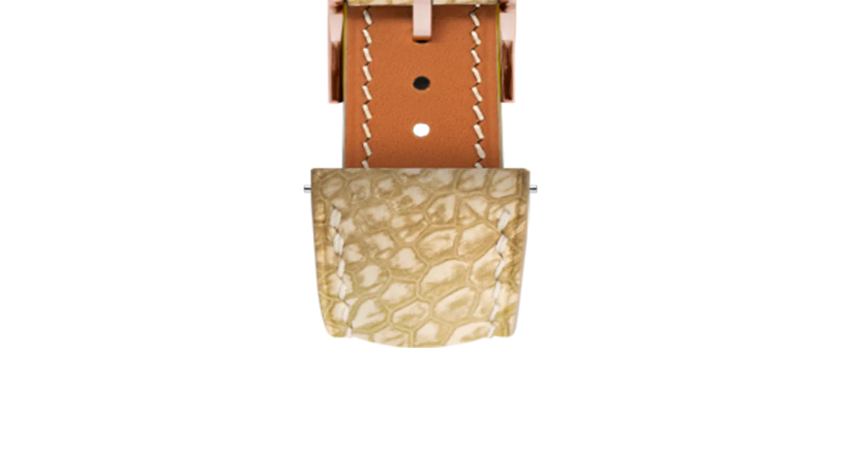 Overstock: Nubuck Oryx Ostrich Leg Signature Strap - Image 7